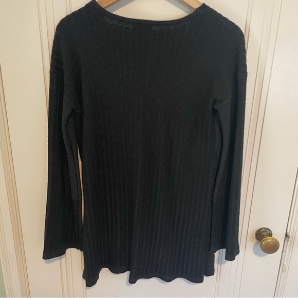 Smartwool Women's Shadow Pine Ribbed V-Neck Sweater Size Small - Picture 6 of 7